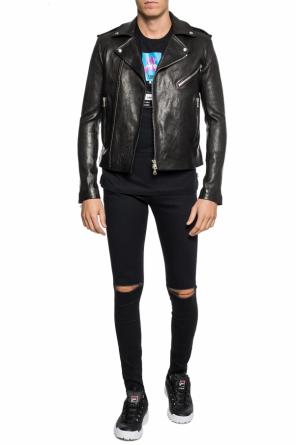 Leather 'biker' jacket, zdjęcie 2 Leather 'biker' jacket od Balmain